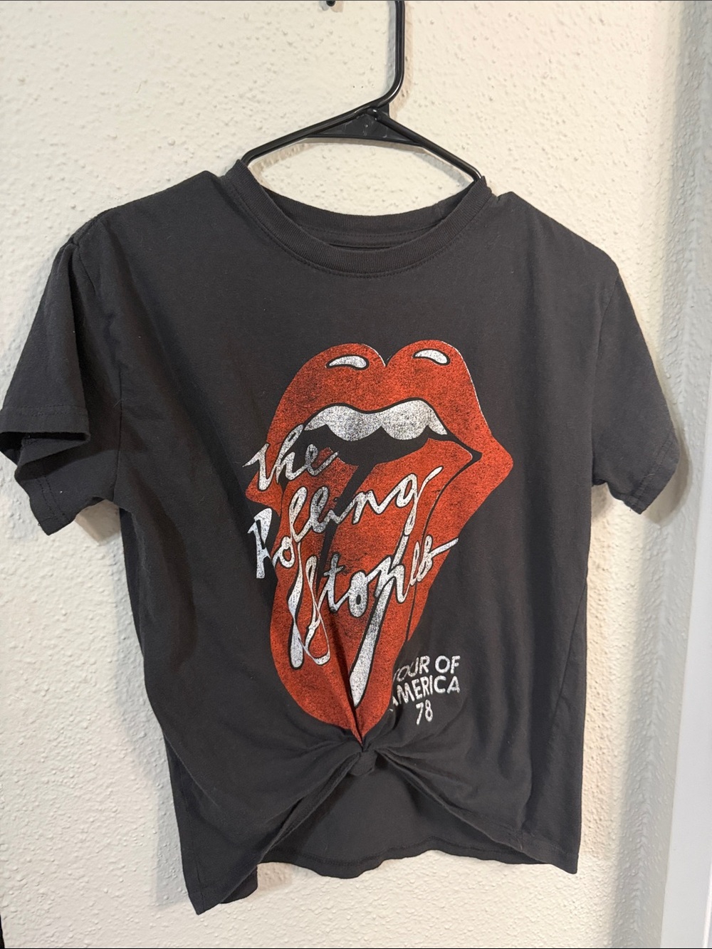 the Rolling Stones Black Tee  M